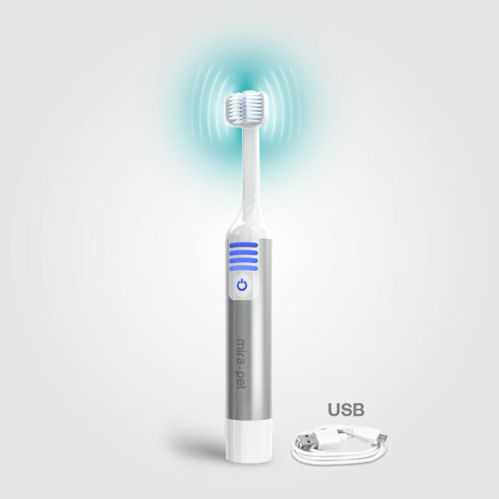 Mira-Pet Ultrasonic Toothbrush for Dogs