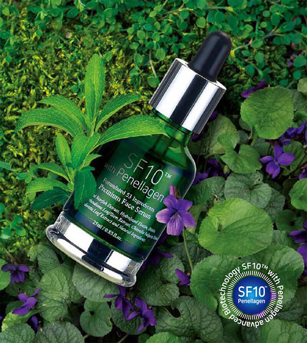 SF10 with Penellagen Premium Facial Serum